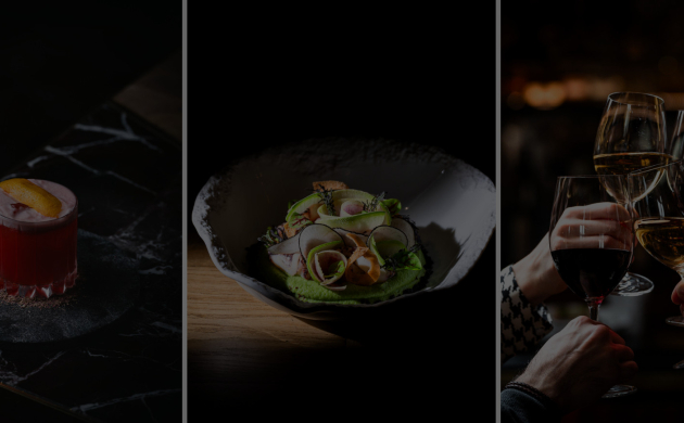 Expérience gastronomique immersive dans un restaurant chic : assiettes raffinées, toasts entre convives, service attentionné, et ambiance chaleureuse.